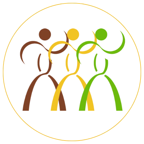 Logo 3 personnages Qi Gong